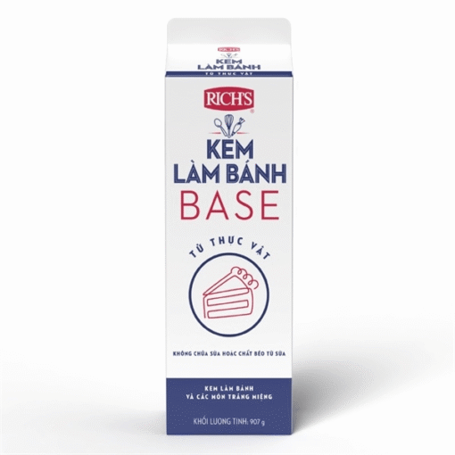 Kem làm bánh base thực vật 907g