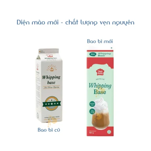Kem Whipping Base Nhất Hương (907g) (1)