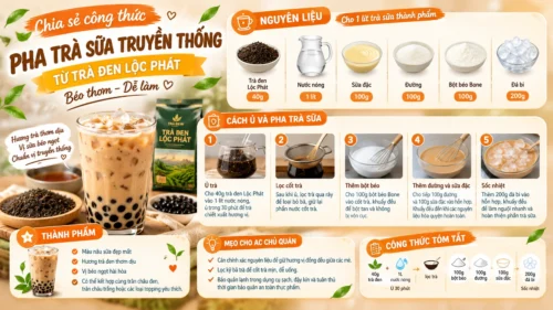 Công Thức Trà Sữa Truyền Thống