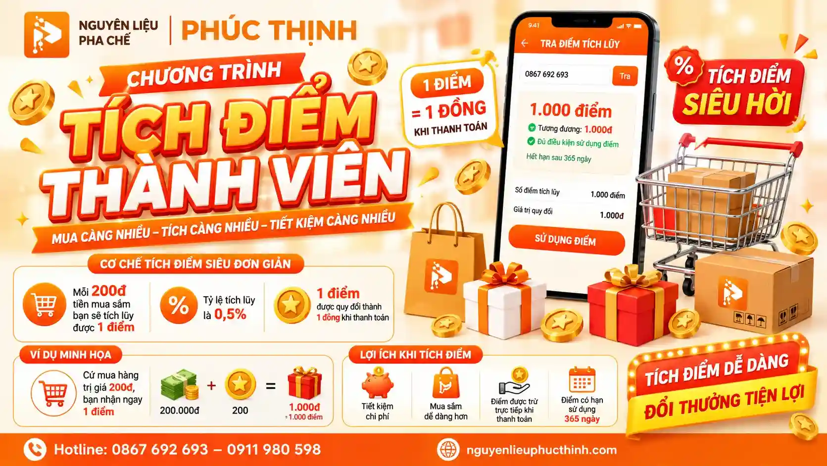 Tích Điểm Thành Viên